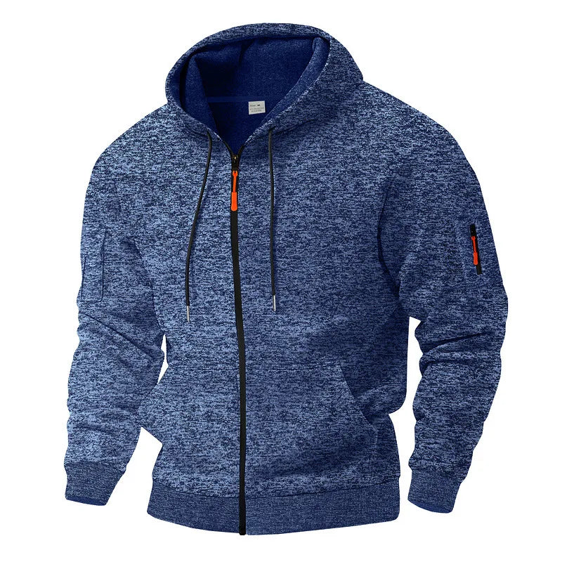 Sweat à capuche polaire pour homme