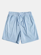 Chemise à boutons en velours côtelé et shorts Régulier Matteo™