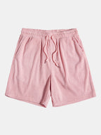 Chemise à boutons en velours côtelé et shorts Régulier Matteo™