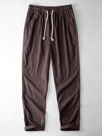 Ensemble chemise cubaine et pantalon en lin Geométrico™