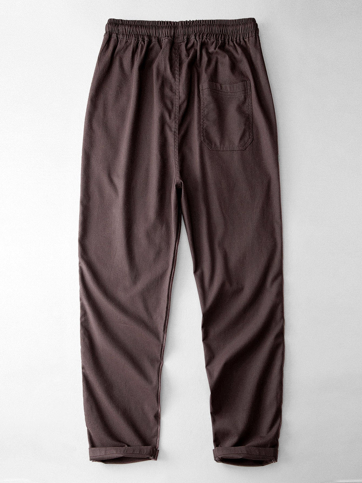 Ensemble polo à col Johnny et pantalon en lin droit™