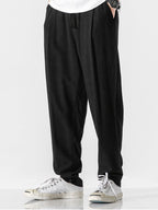 Pantalon sarouel en lin et coton Hugo™