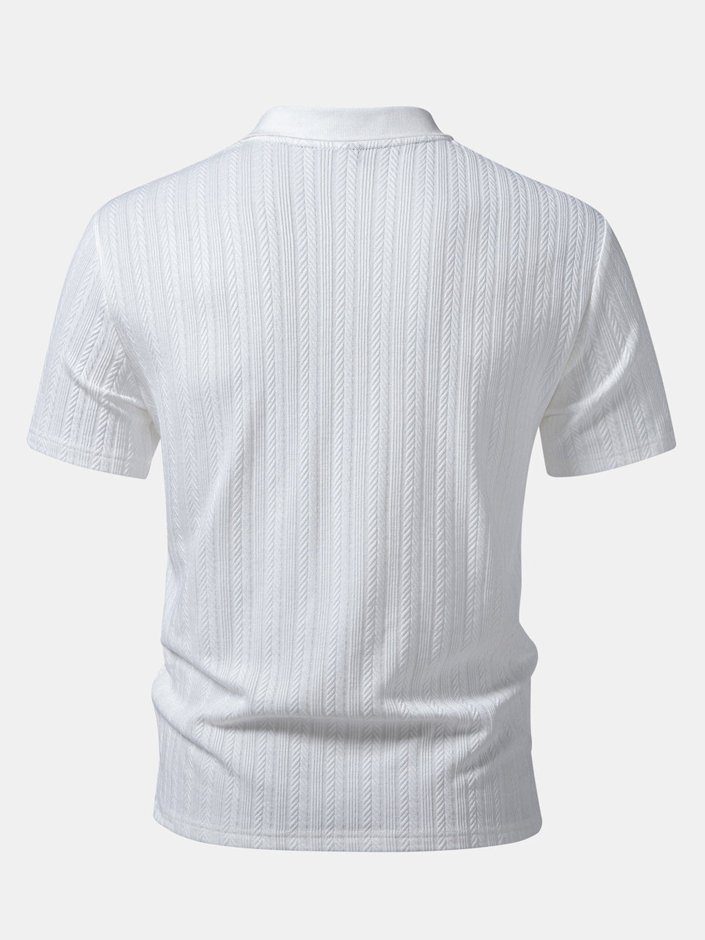 Polo texturé à fermeture éclair Hugo™