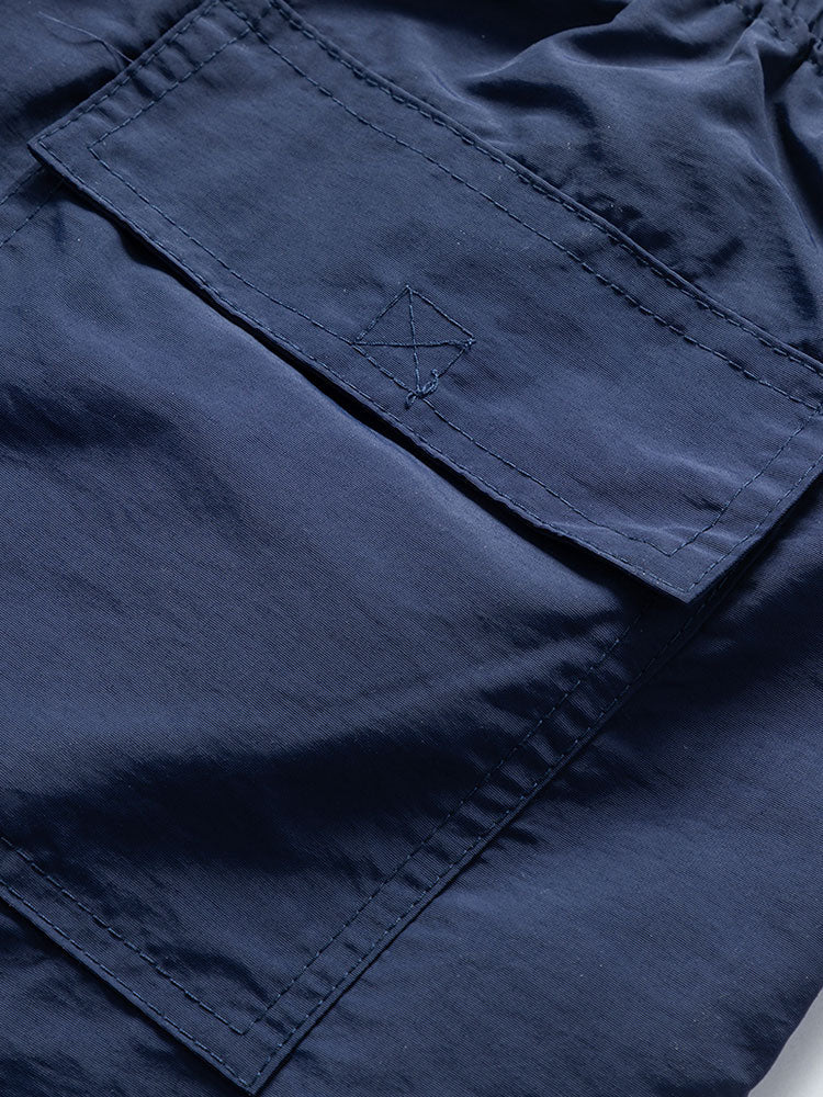 Chemise imprimée en polyester et shorts de bain Alizé™