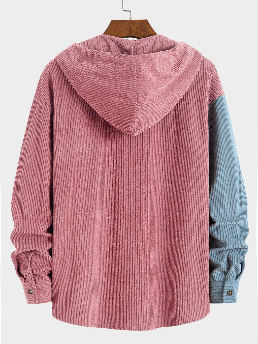 Chemise à capuche en velours côtelé Relax Fit™