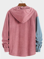 Chemise à capuche en velours côtelé Relax Fit™