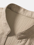Ensemble chemise et pantalon texturé froissé Lorenzo™