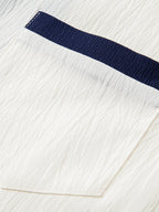 Ensemble chemise cubaine et pantalon droit Texturé™