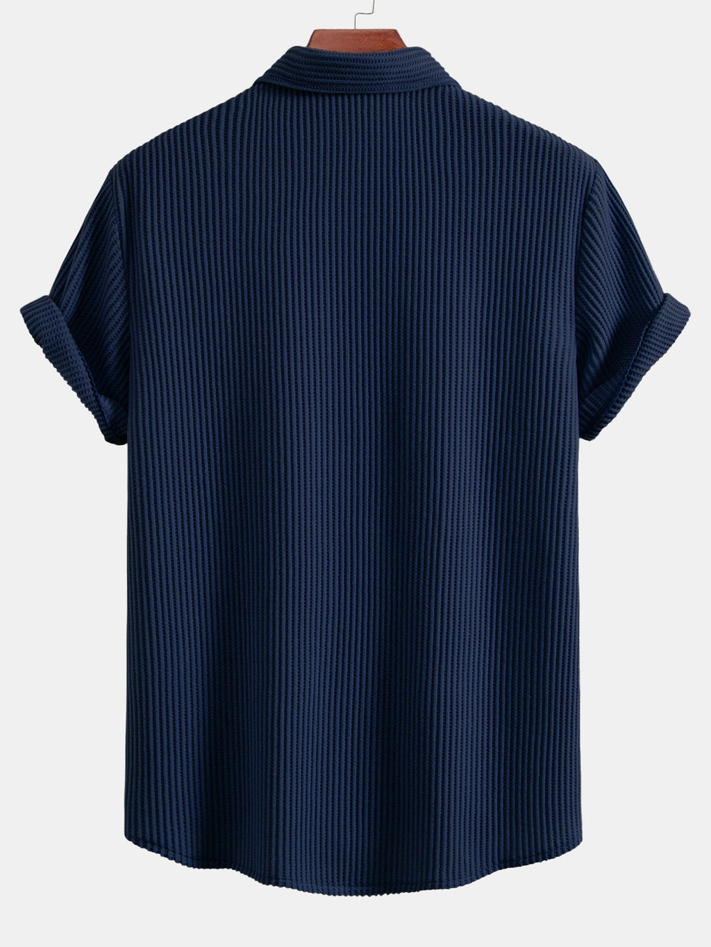 Chemise à boutons en tissu gaufré Regular™