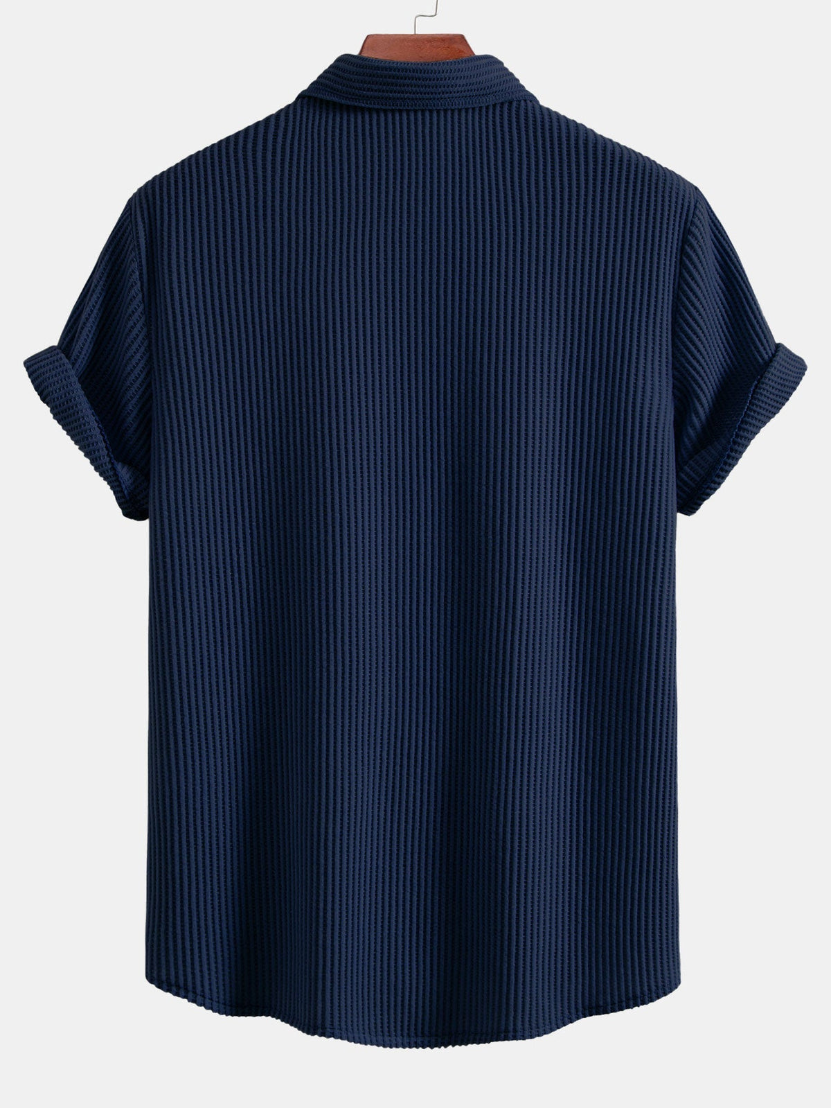Chemise à boutons en tissu gaufré Regular™