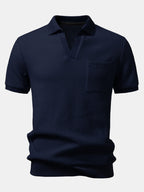 Polo en maille gaufrée Johnny™
