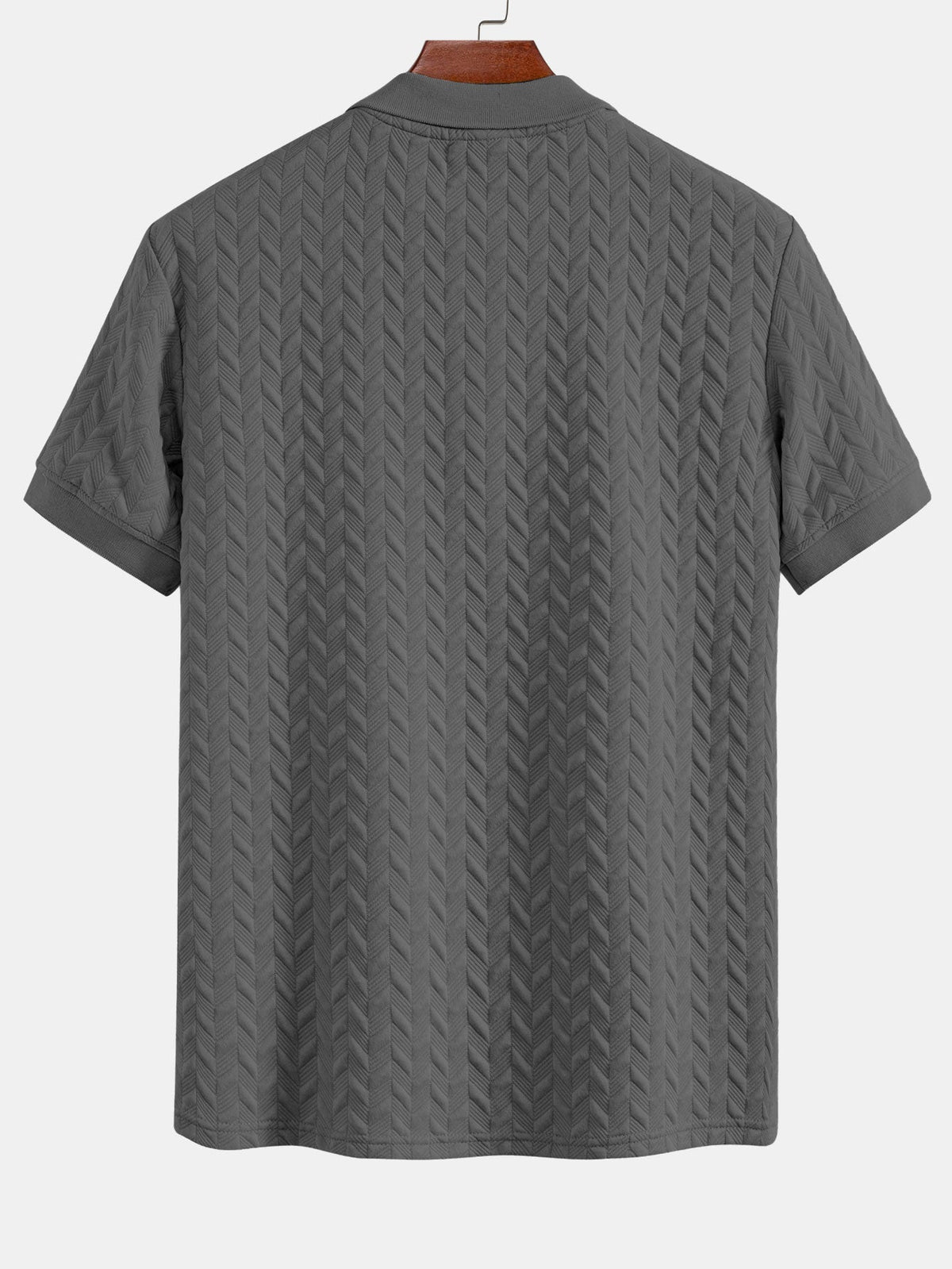 Polo en jacquard chevron Hugo™
