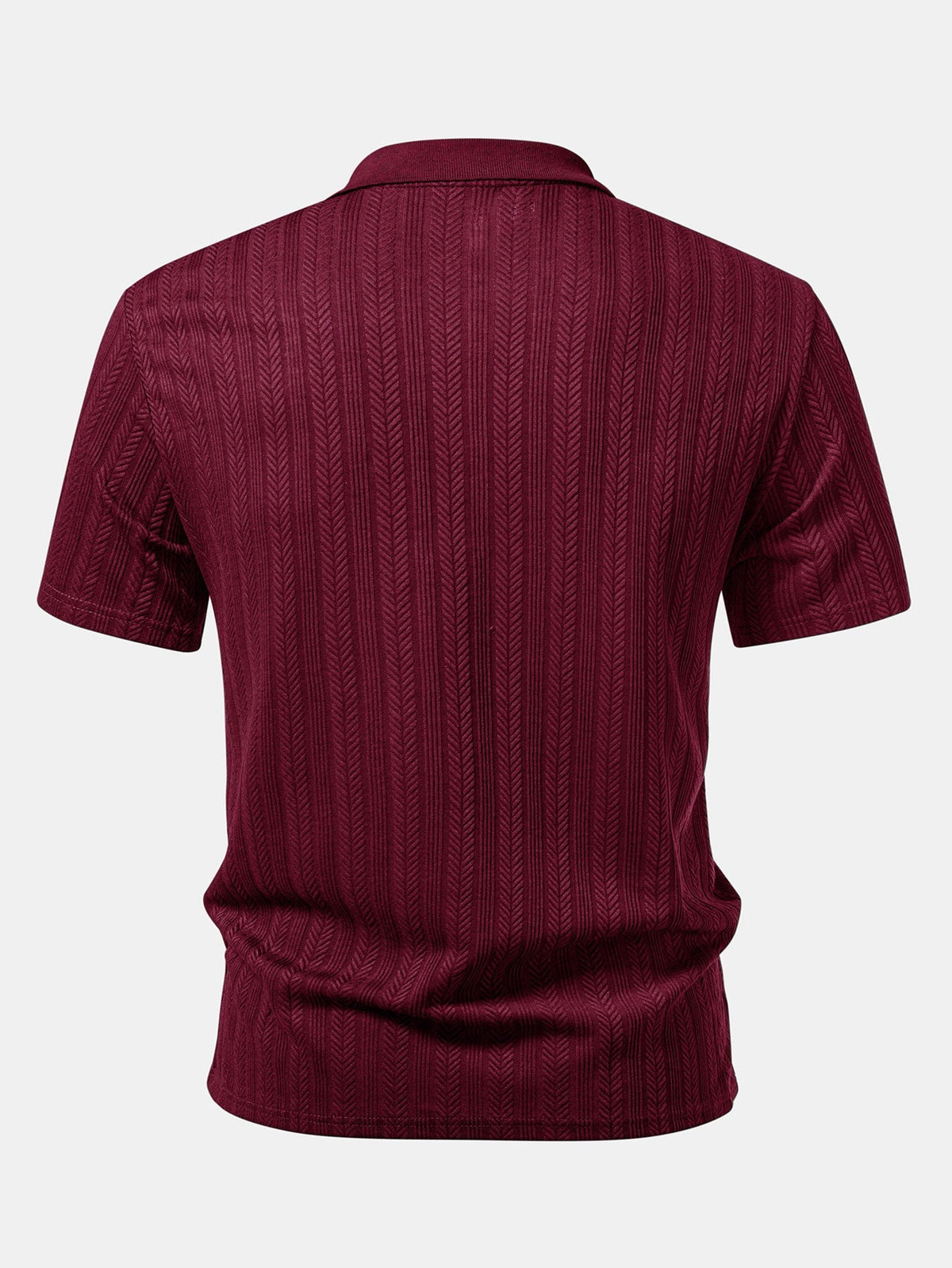 Polo texturé à fermeture éclair Hugo™