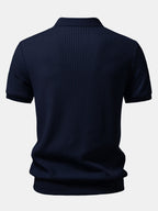 Polo en maille gaufrée Johnny™