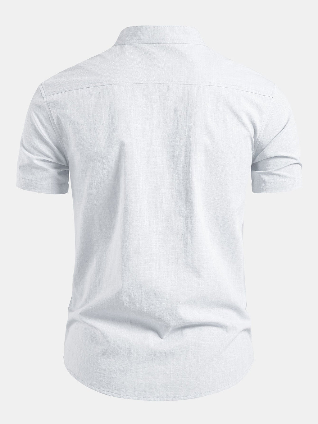 Chemise à col montant en coton léger Hugo™