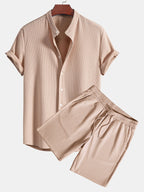 Chemise côtelée muscle fit et shorts™
