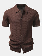 Chemise en jacquard texturé à boutons Marco™