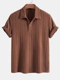 Polo jacquard en polyester et spandex Hugo™