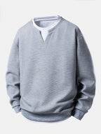 Sweat-shirt 2-en-1 à col cranté Hugo™