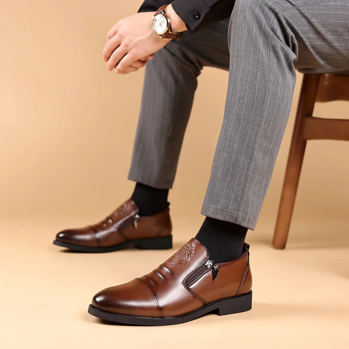 Chaussures Oxford en cuir PU Carlo™