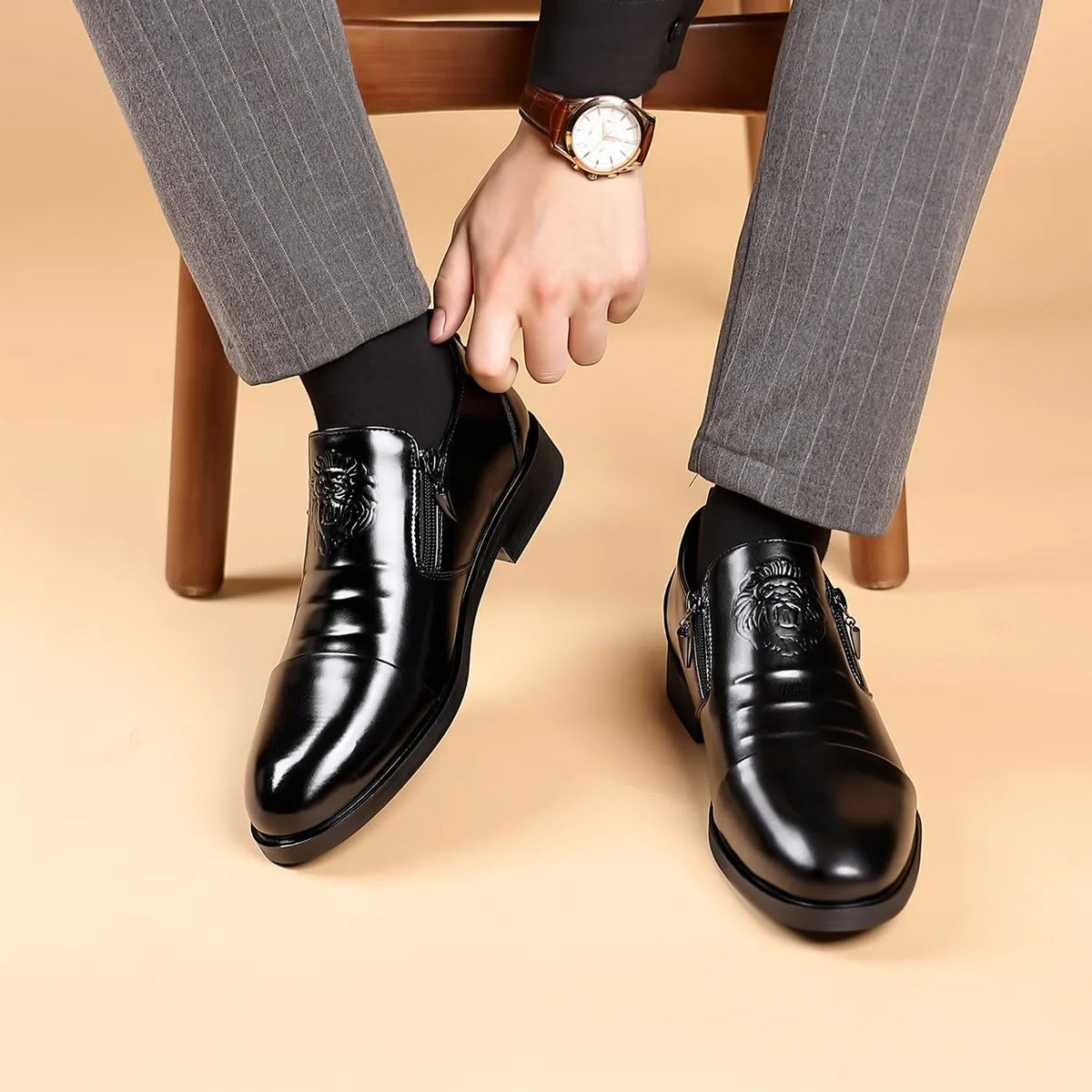 Chaussures Oxford en cuir PU Carlo™