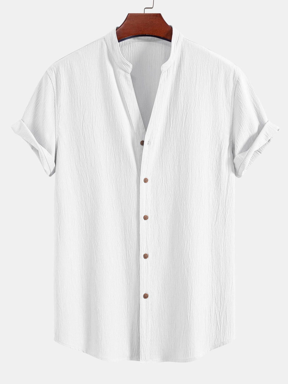 Ensemble chemise et pantalon texturé froissé Lorenzo™