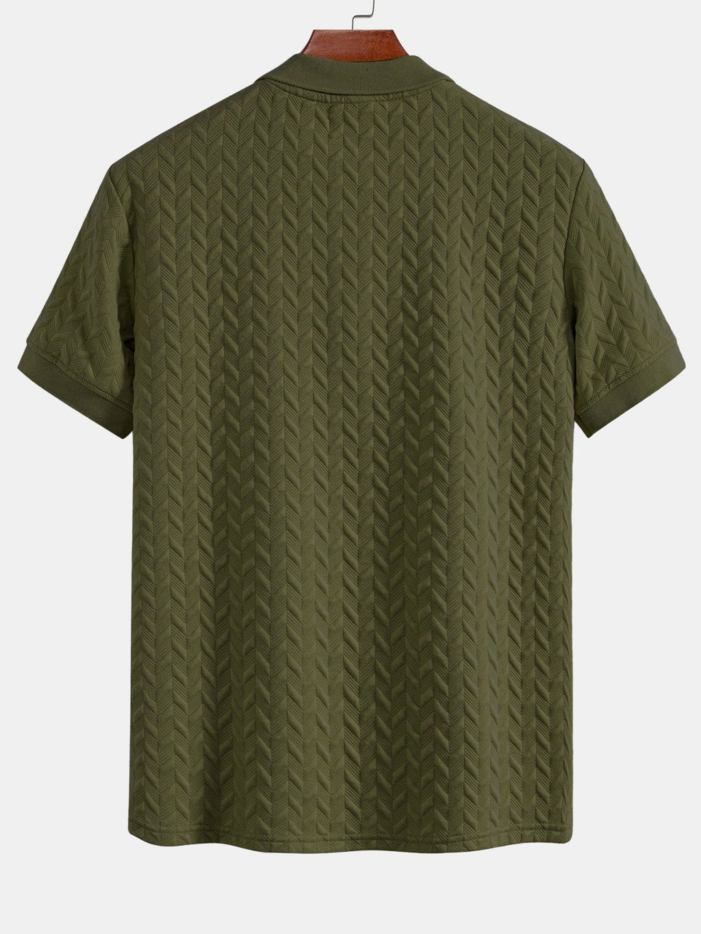 Polo en jacquard chevron Hugo™