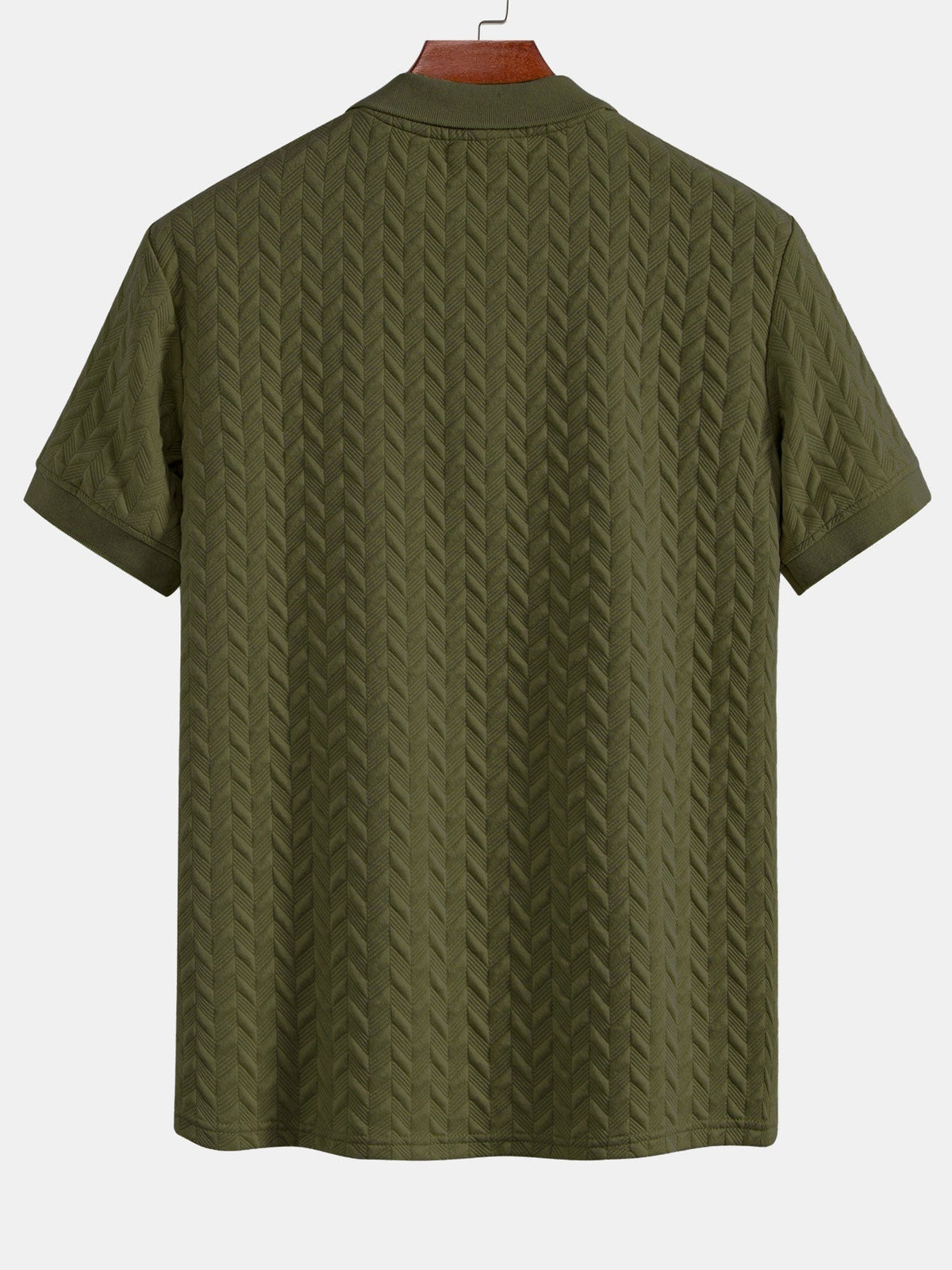 Polo en jacquard chevron Hugo™