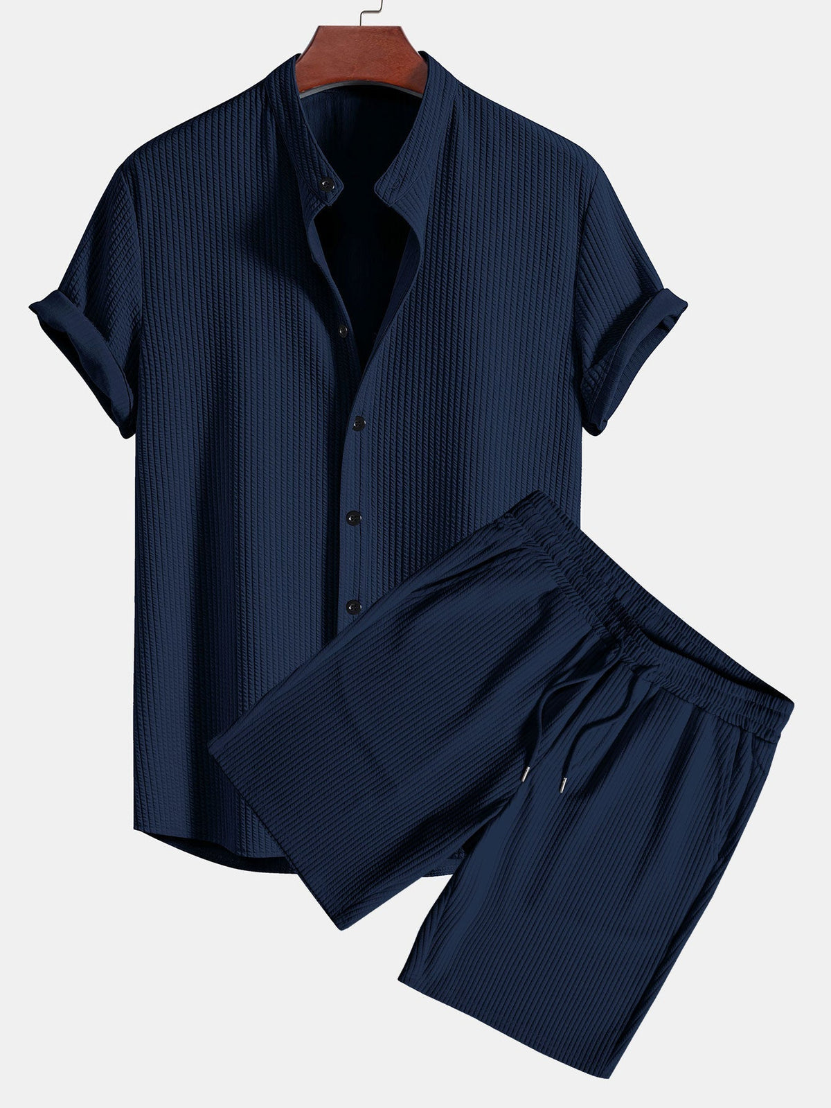 Chemise côtelée muscle fit et shorts™