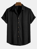 Chemise à boutons en velours côtelé Hugo™