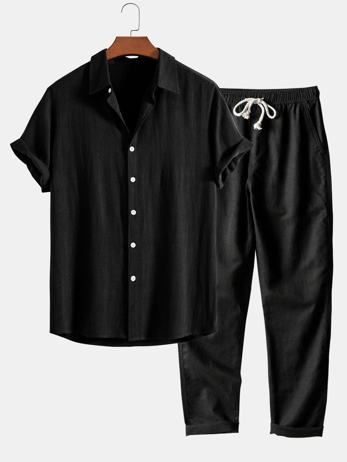 Ensemble chemise et pantalon en lin Mélange™