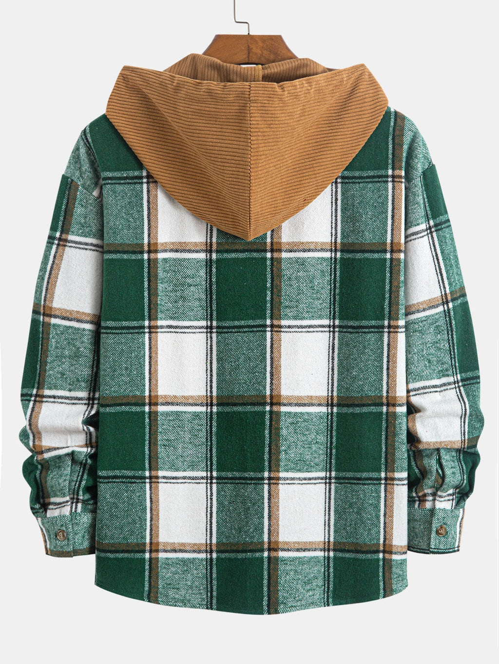 Chemise à capuche en velours côtelé décontractée Marco™