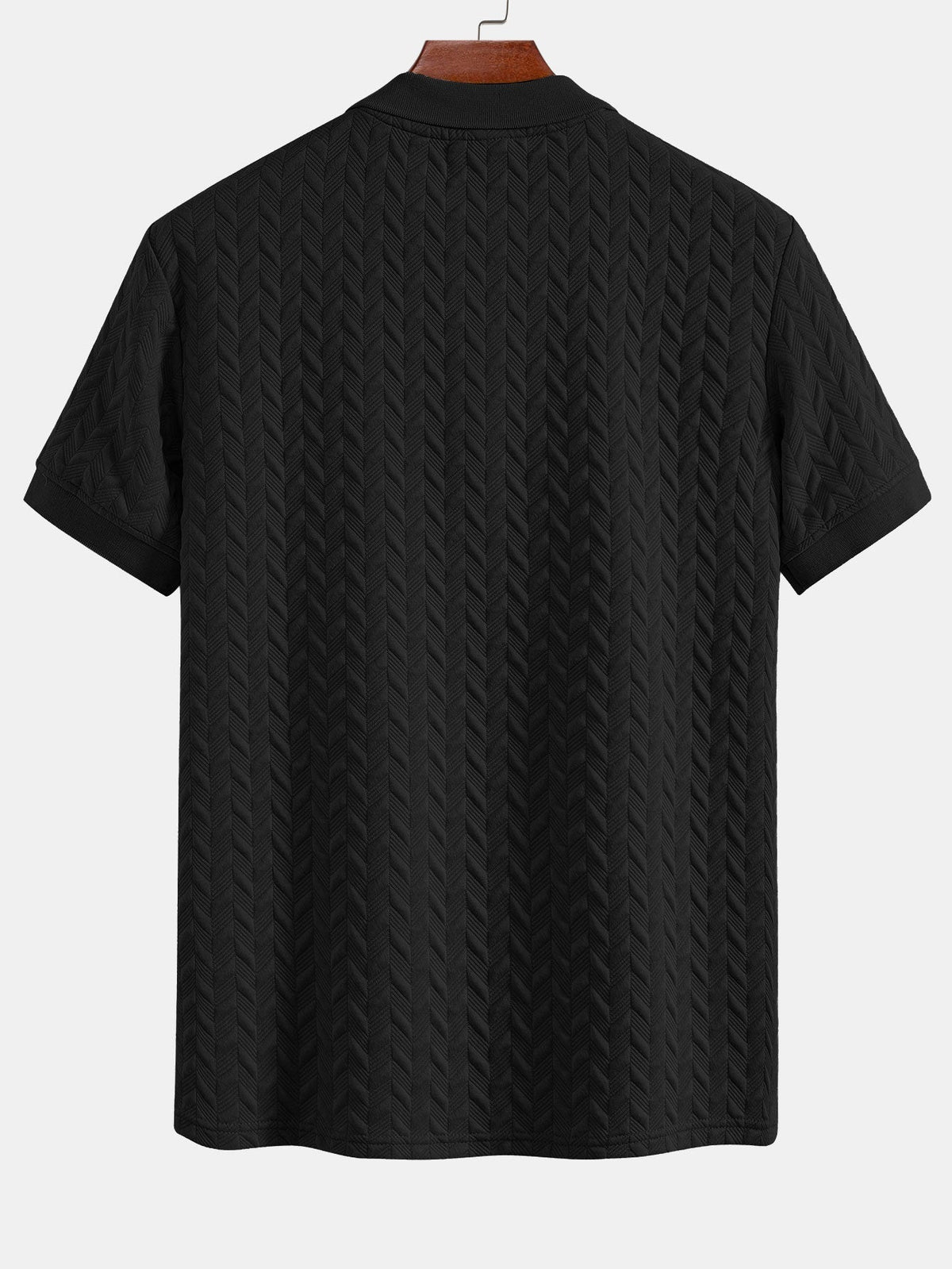 Polo en jacquard chevron Hugo™