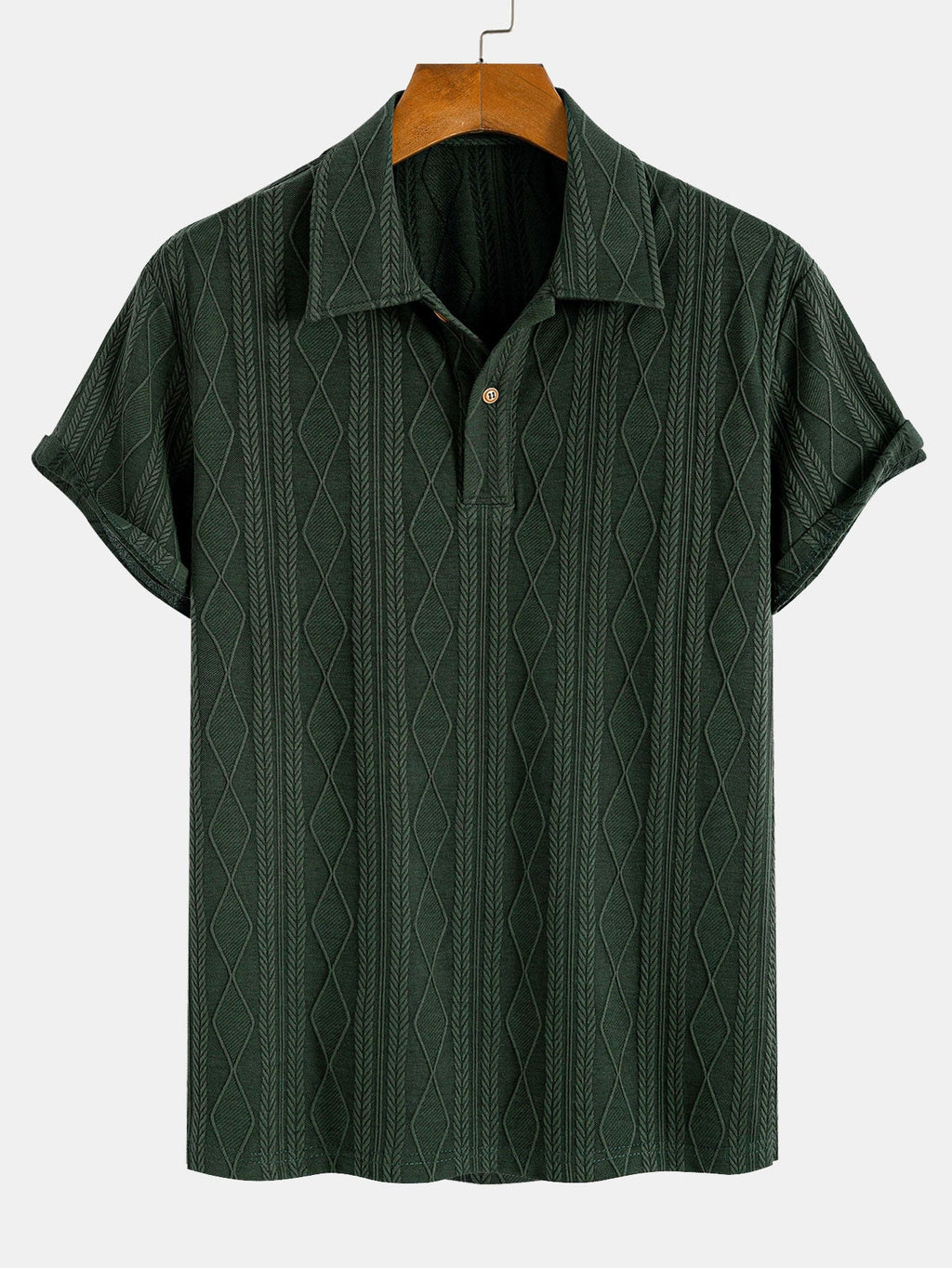 Polo en jacquard géométrique Regular Hugo™