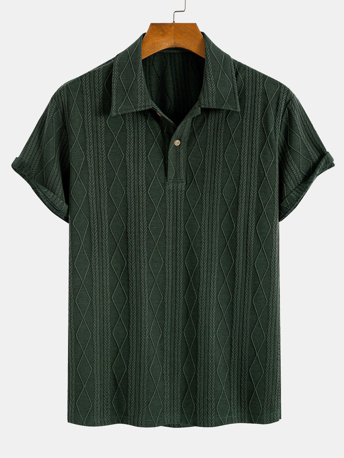 Polo en jacquard géométrique Regular Hugo™