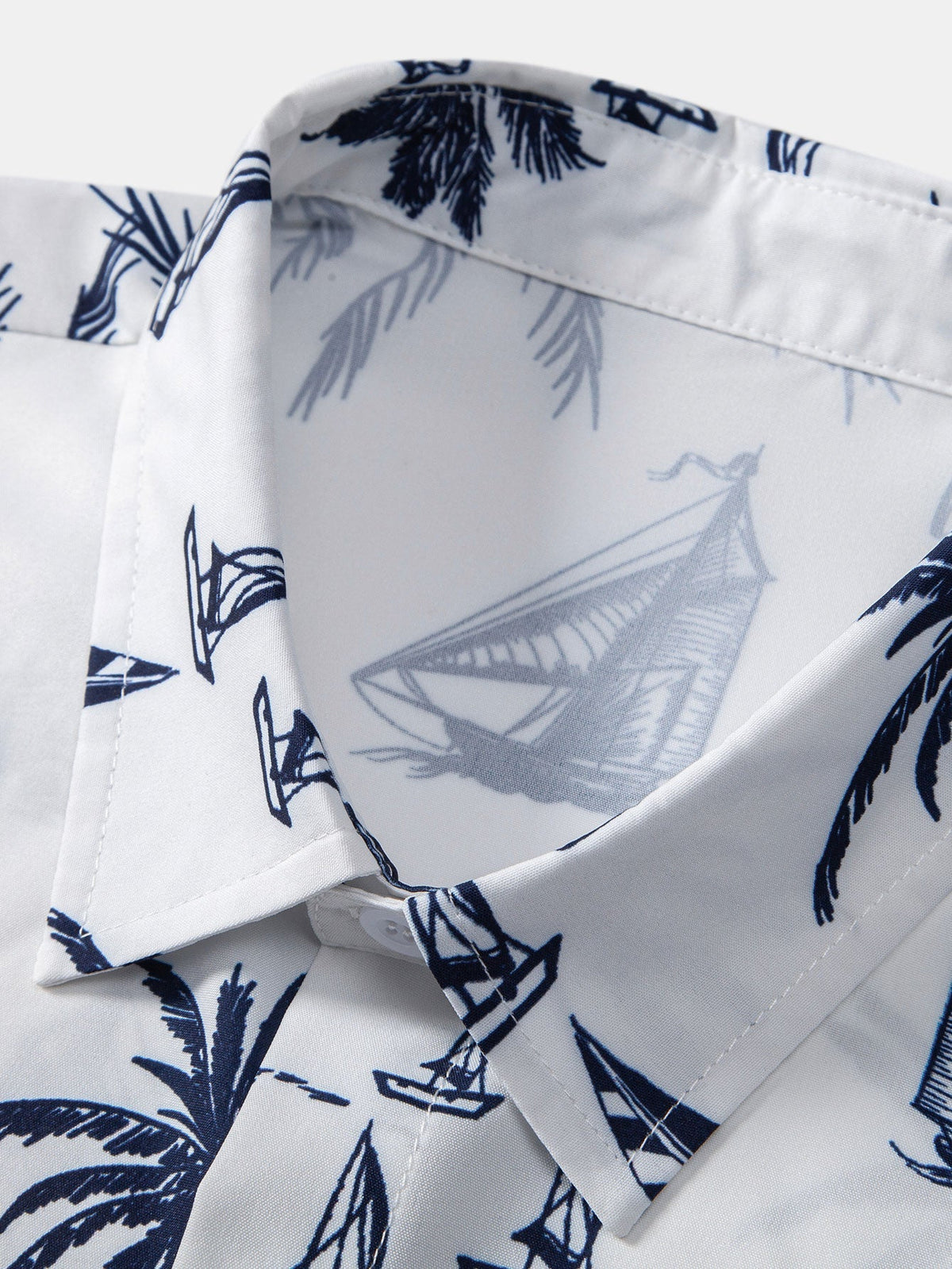 Chemise imprimée en polyester et shorts de bain Alizé™