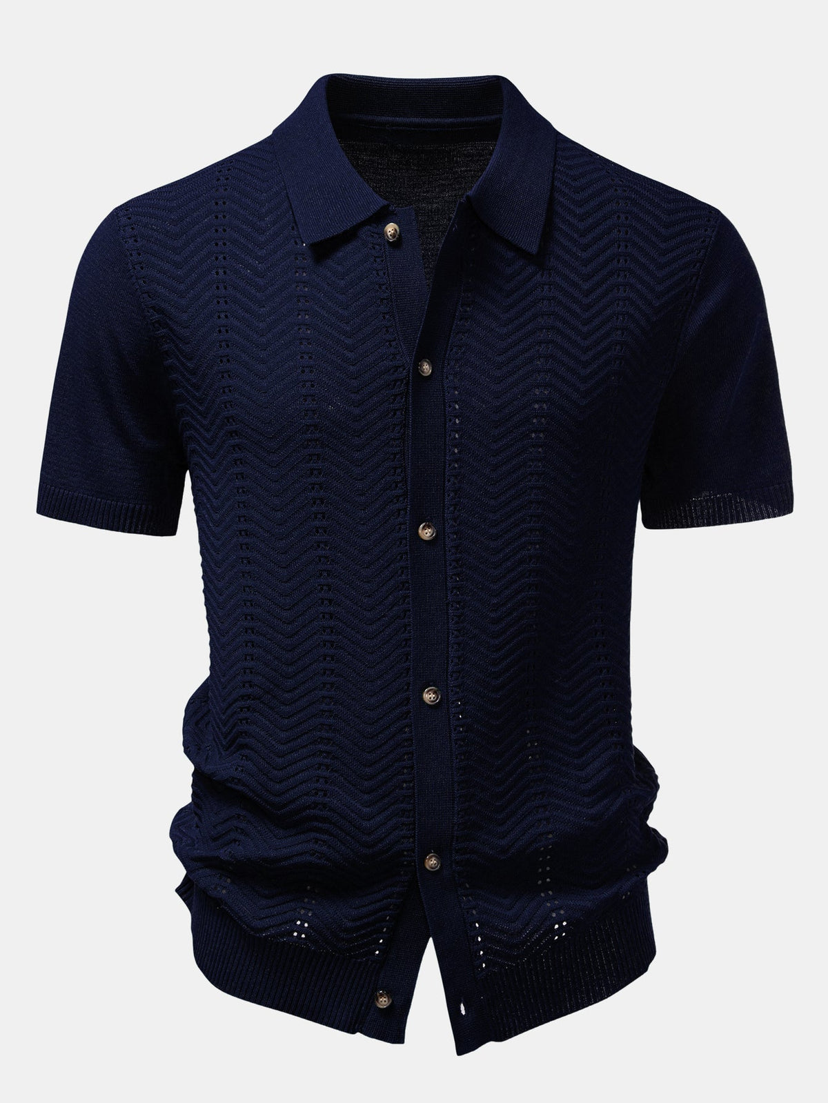 Chemise en jacquard texturé à boutons Marco™