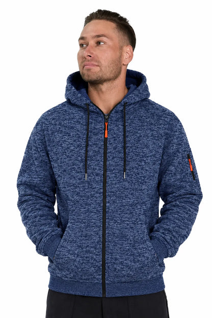 Sweat à capuche polaire pour homme