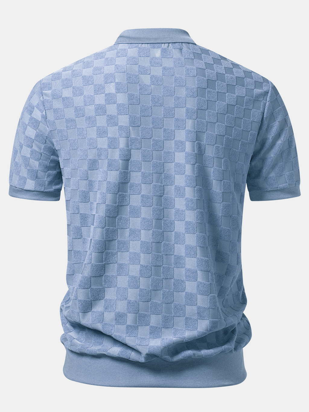 Polo en maille à col en V Damiano™