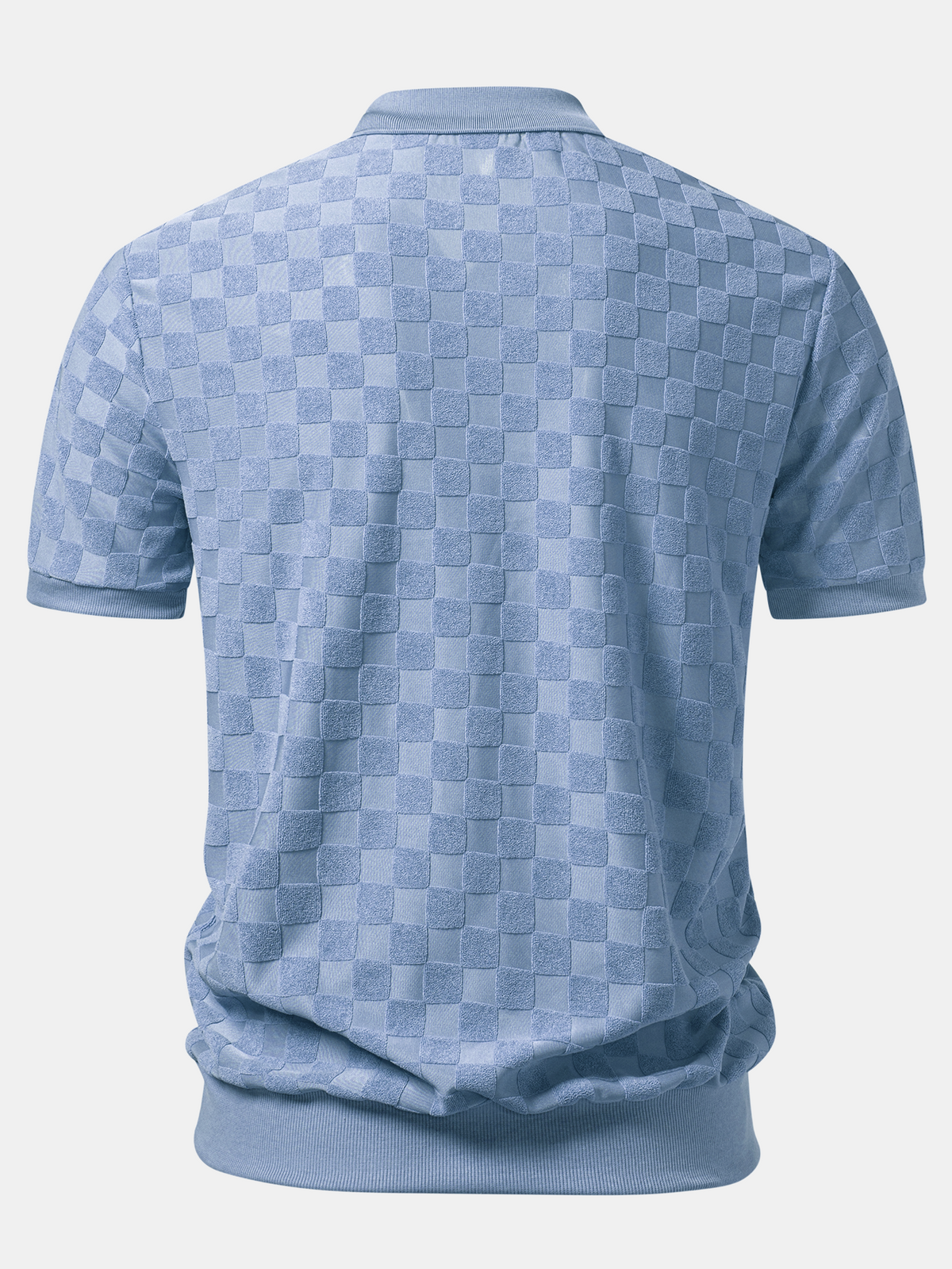 Polo en maille à col en V Damiano™