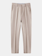 Ensemble polo col Johnny et pantalon slim en tissu gaufré Raynal™