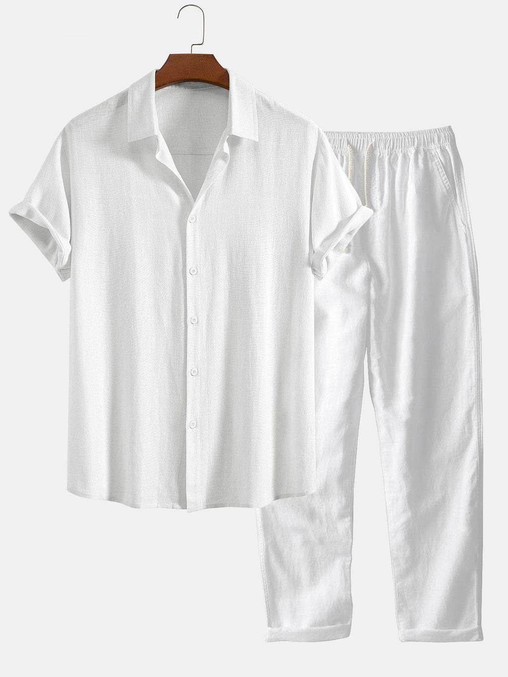 Ensemble chemise et pantalon en lin Mélange™