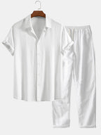 Ensemble chemise et pantalon en lin Mélange™