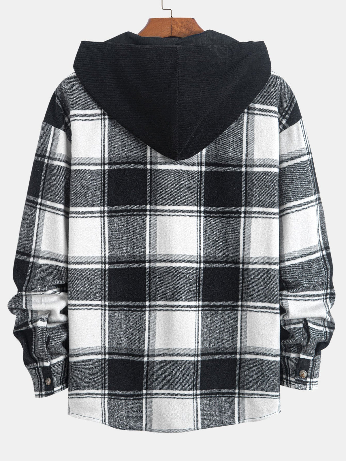 Chemise à capuche en velours côtelé décontractée Marco™
