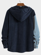 Chemise à capuche en velours côtelé Relax Fit™