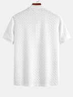 Polo en jacquard chevron Hugo™