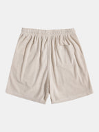 Chemise à boutons en velours côtelé et shorts Régulier Matteo™