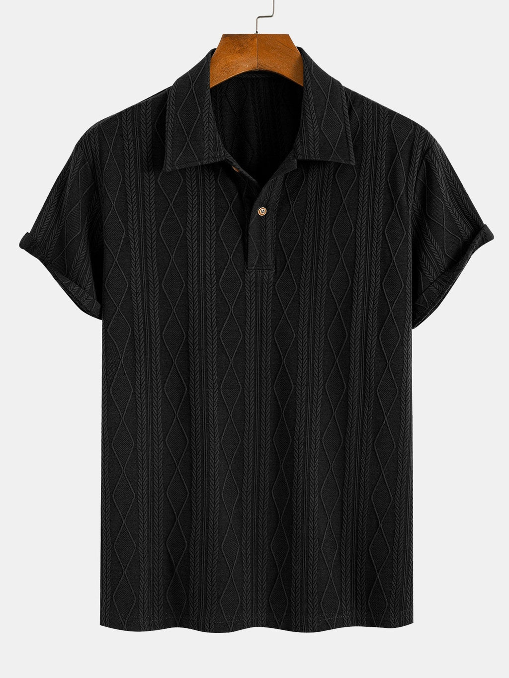 Polo en jacquard géométrique Regular Hugo™