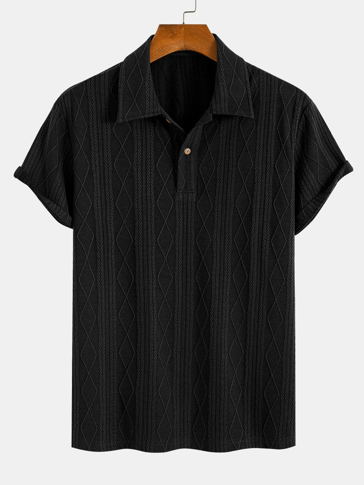 Polo en jacquard géométrique Regular Hugo™