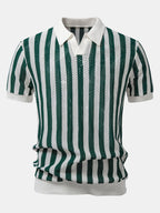 Ensemble polo à col Johnny et pantalon en lin Léonard™
